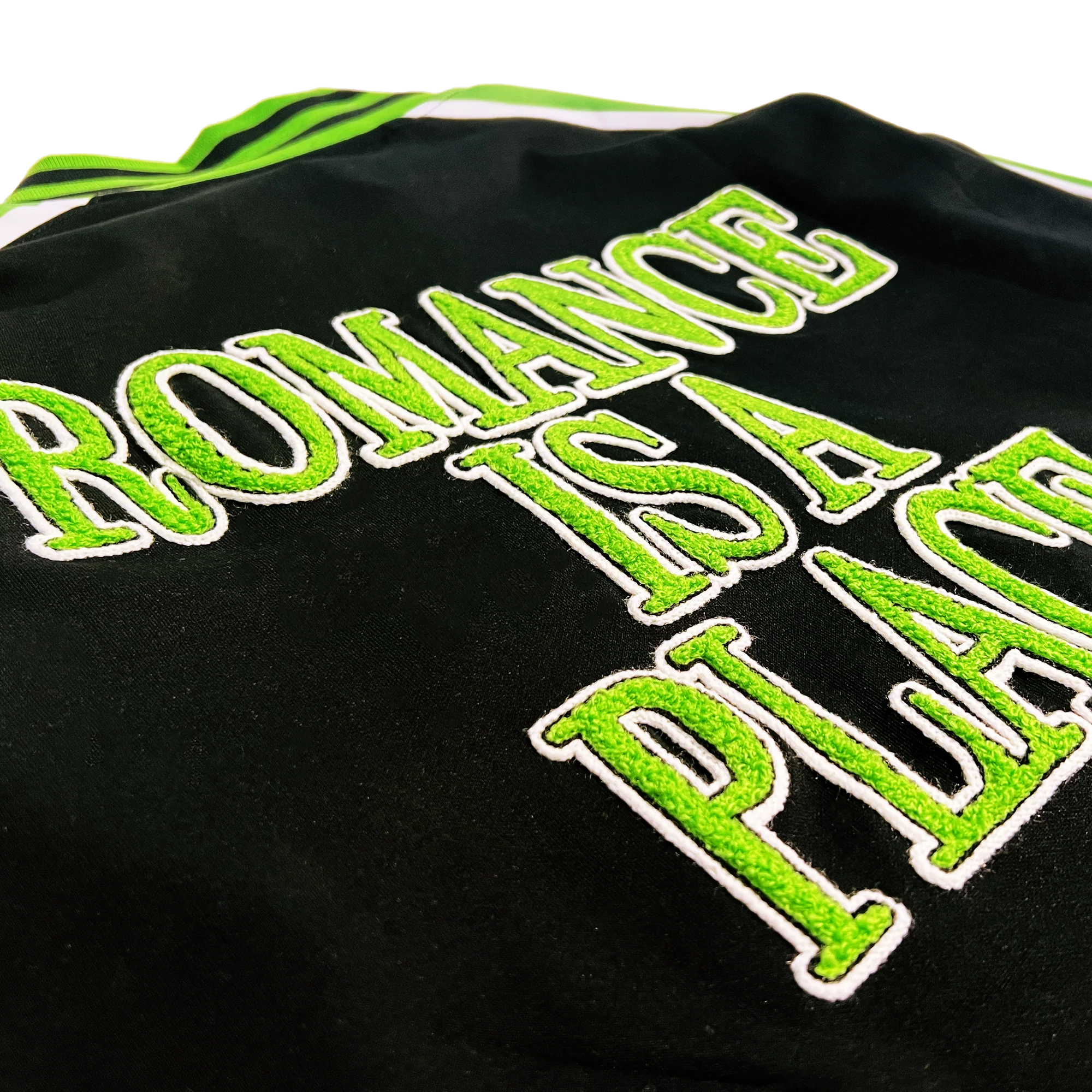 Romance Is A Place | Black Tracksuit Jacket - Image 5